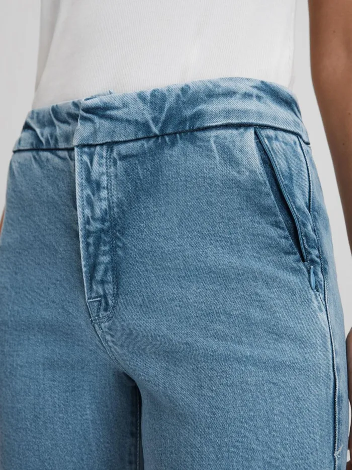 Women Reiss Jeans American Good American Flared Jeans Indigo