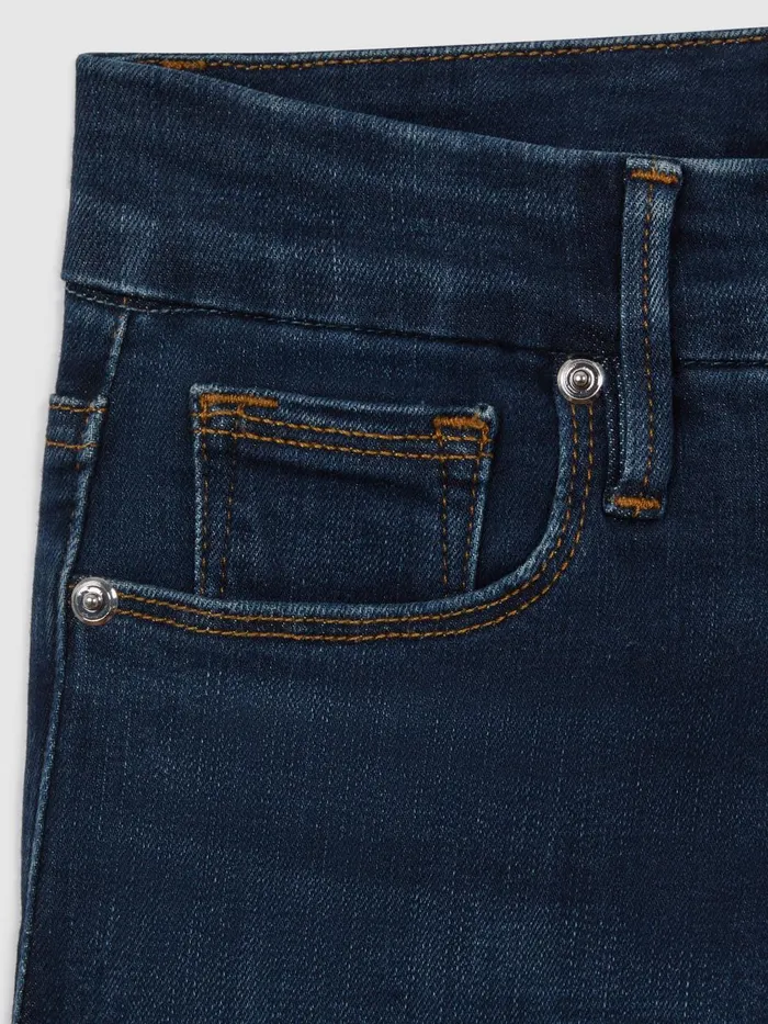 Women Reiss Jeans American Good American Slim Fit Cropped Jeans Blue