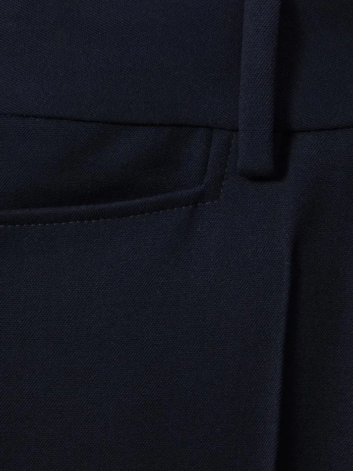 Women Reiss Pants Gabi Flared Suit Trousers Navy
