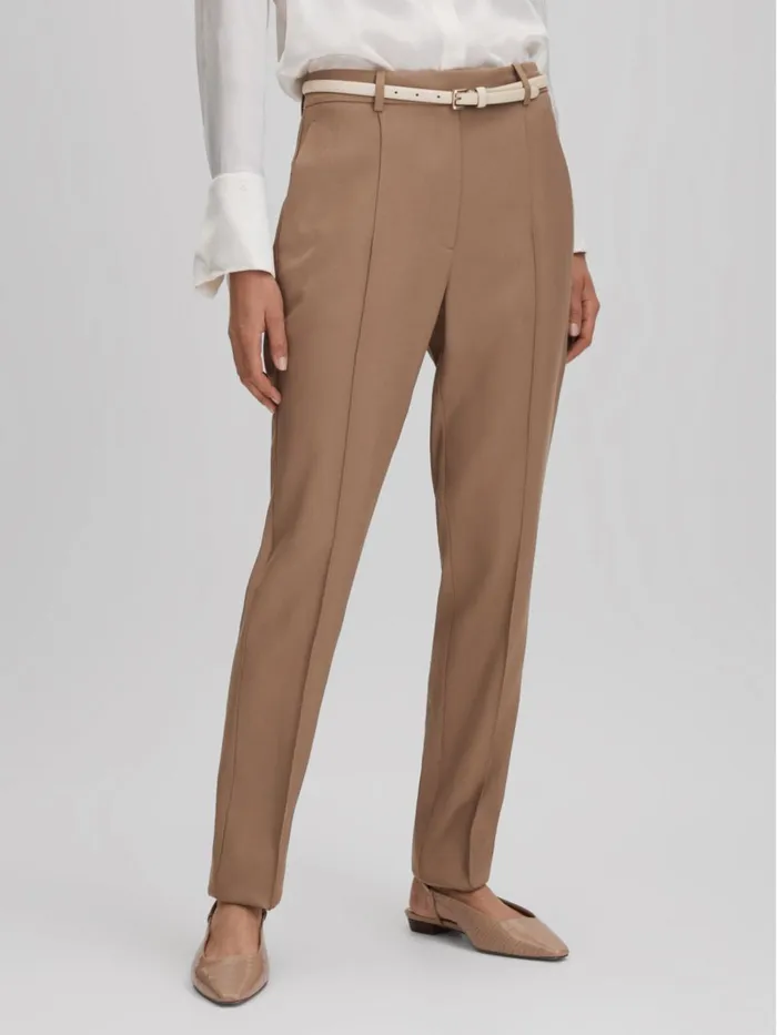 Women Reiss Suits and Tailoring Wren Slim Fit Suit Trousers Mink Neutral