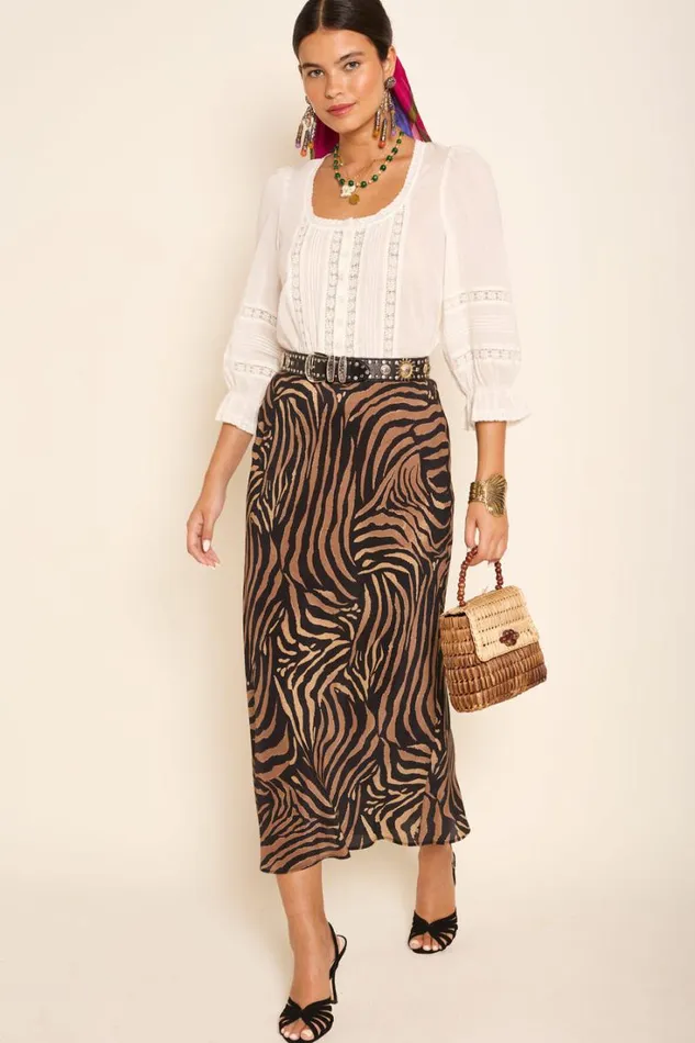 Women RIXO All Clothing Jacques Cotton Top White