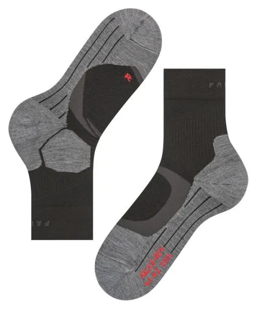 Women RU4 Endurance Cool Women Running Socks Black FALKE Running Socks