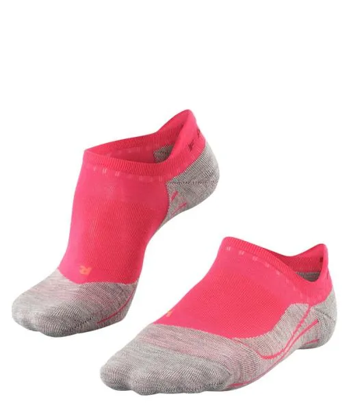 Women RU4 Endurance Invisible Women Running No Show Socks Rose FALKE Running Socks