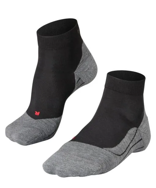 Women RU4 Endurance Short Women Running Short Sock Black FALKE Running Socks
