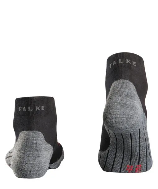 Women RU4 Endurance Short Women Running Short Sock Black FALKE Running Socks