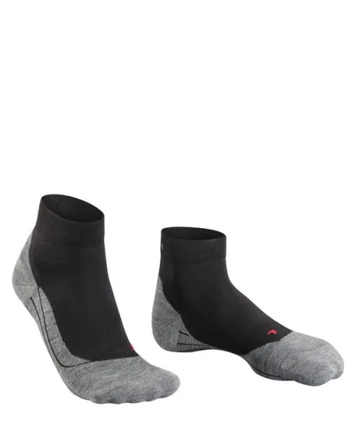 Women RU4 Endurance Short Women Running Short Sock Black FALKE Running Socks
