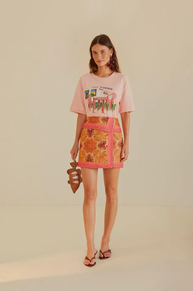 Women Sand Palm Scarf Skirt Palm Scarf FARM Rio Skirts Women Sand Palm Scarf Skirt Palm Scarf FARM Rio Skirts