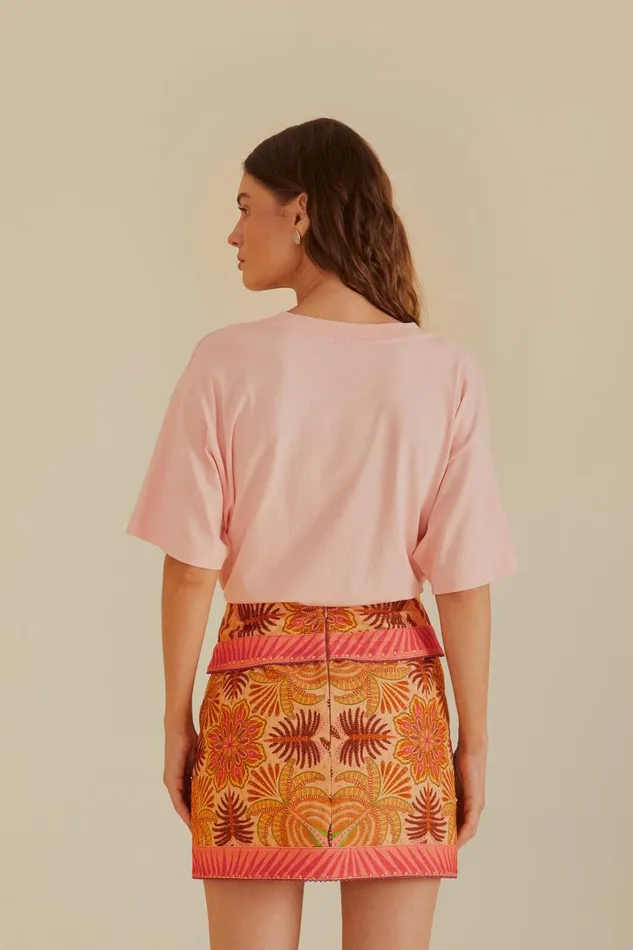Women Sand Palm Scarf Skirt Palm Scarf FARM Rio Skirts Women Sand Palm Scarf Skirt Palm Scarf FARM Rio Skirts