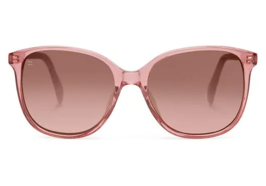 Women Sandela Pink Brown TOMS Sunglasses