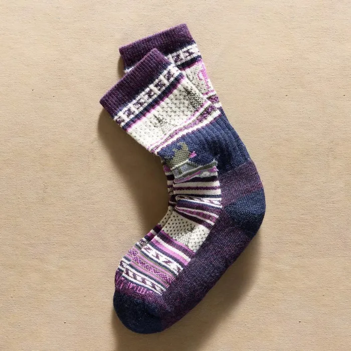 Women Say It Aint Snow Crew Socks Charcoal Sundance Catalog Slippers and Socks