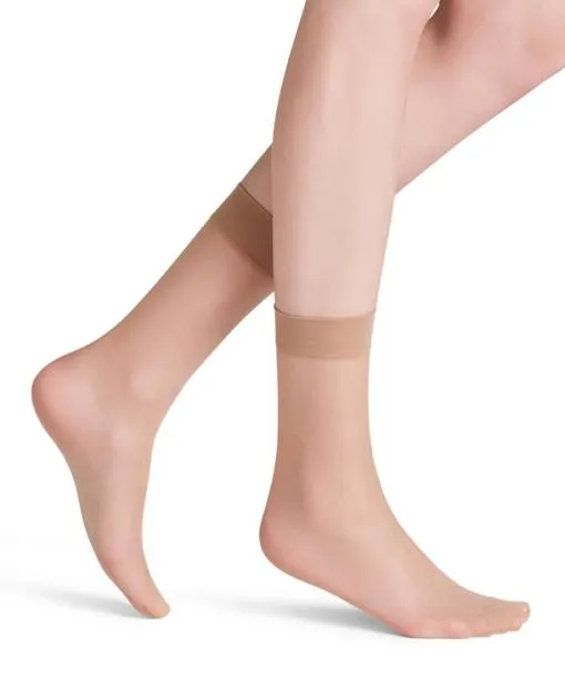 Women Seidenglatt 15 DEN Women Anklets Cocoon FALKE Fullyfashioned Stockings