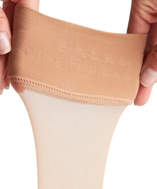 Women Seidenglatt 15 DEN Women Kneehigh Socks Golden FALKE Fullyfashioned Stockings