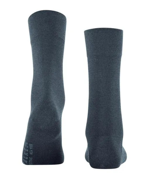 Women Sensitive New York Women Socks Navy Mel FALKE Functionals