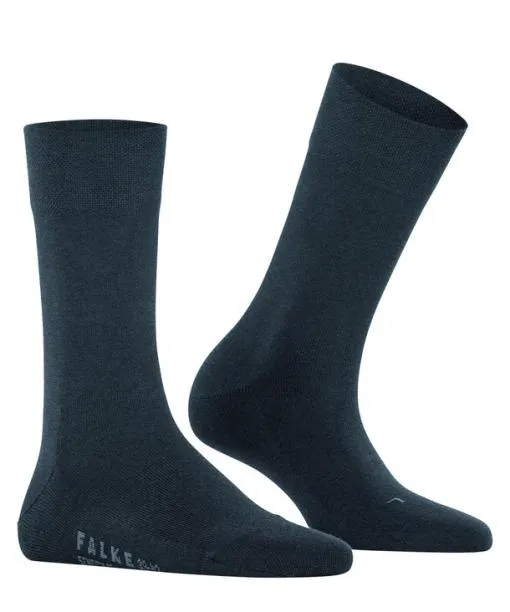 Women Sensitive New York Women Socks Navy Mel FALKE Functionals