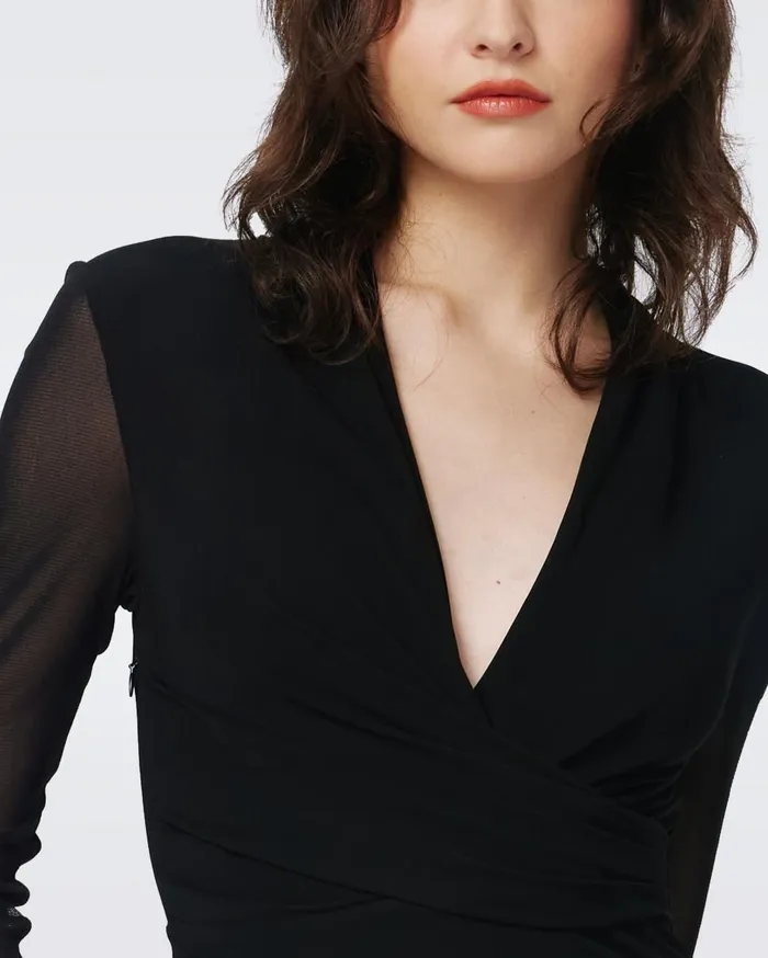 Women Serina Dress Black DVF Dresses