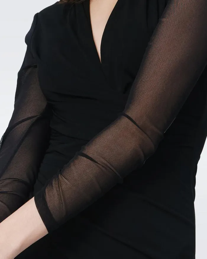 Women Serina Dress Black DVF Dresses