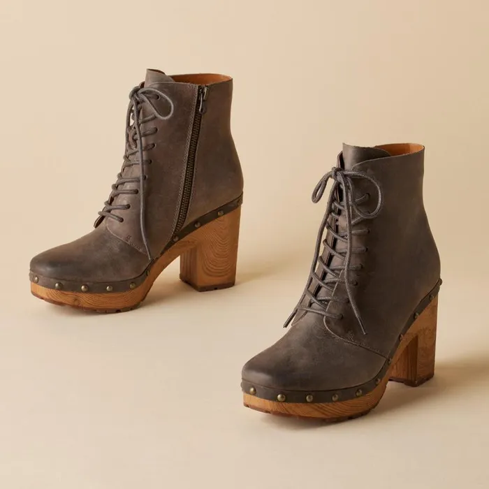 Women Sherborn Clog Boots Brown Sundance Catalog Boots