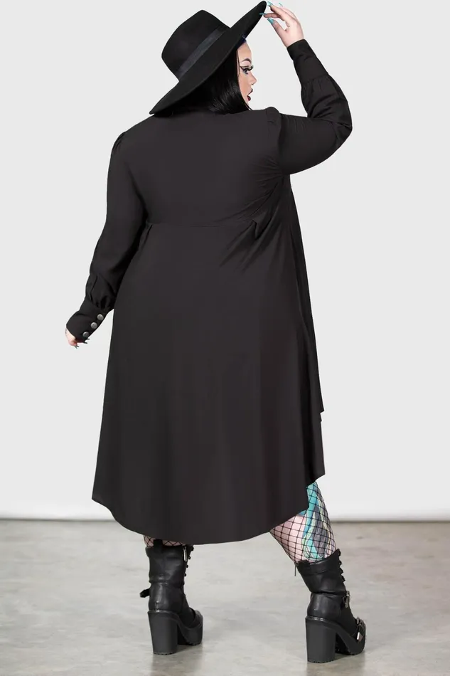 Women Shirt Killstar Heavens Below Shirt Dress