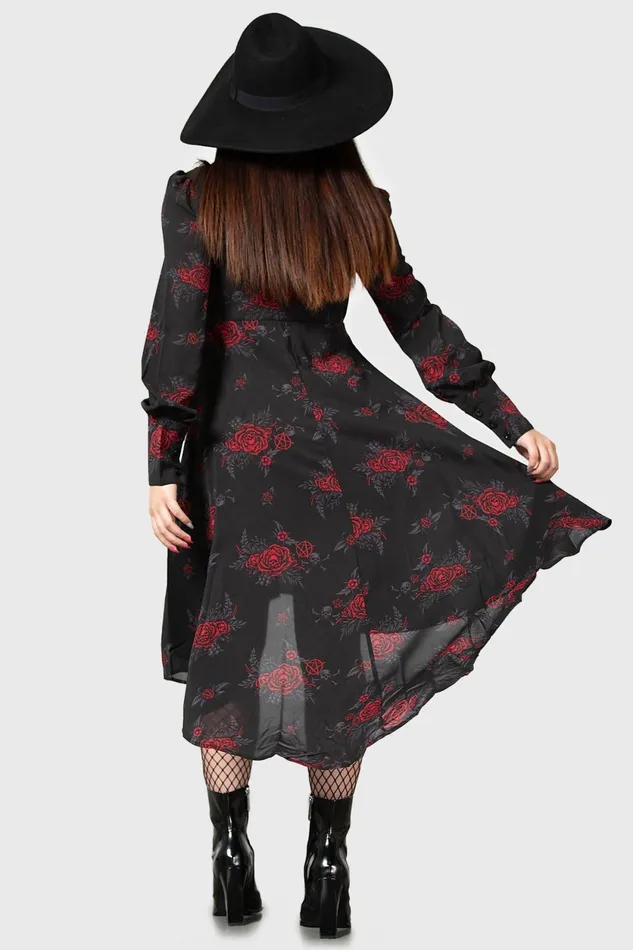 Women Shirt Killstar Pandora Shirt Dress