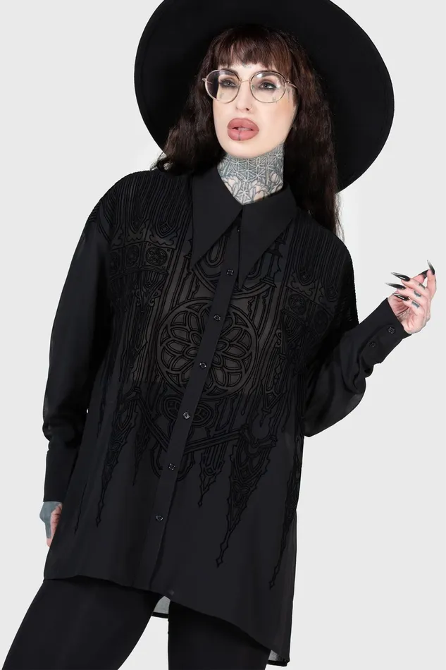 Women Shirts and Blouses Killstar Gates Of Hell Shirt