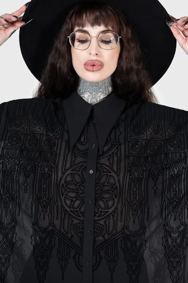 Women Shirts and Blouses Killstar Gates Of Hell Shirt