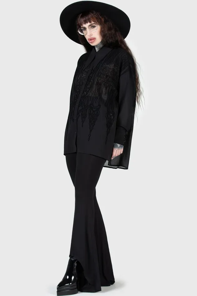 Women Shirts and Blouses Killstar Gates Of Hell Shirt