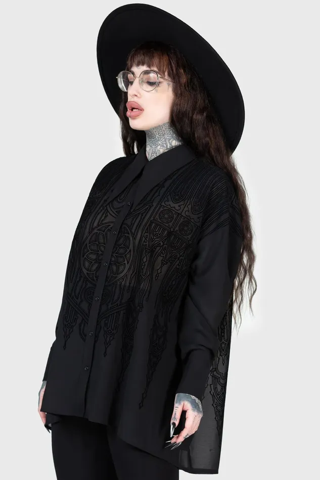 Women Shirts and Blouses Killstar Gates Of Hell Shirt