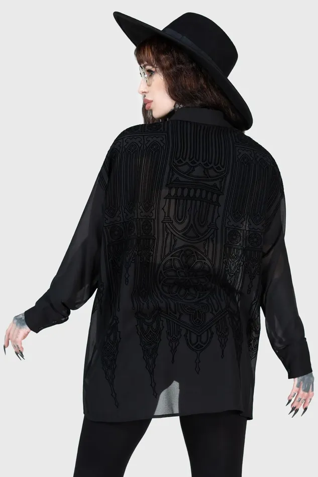 Women Shirts and Blouses Killstar Gates Of Hell Shirt