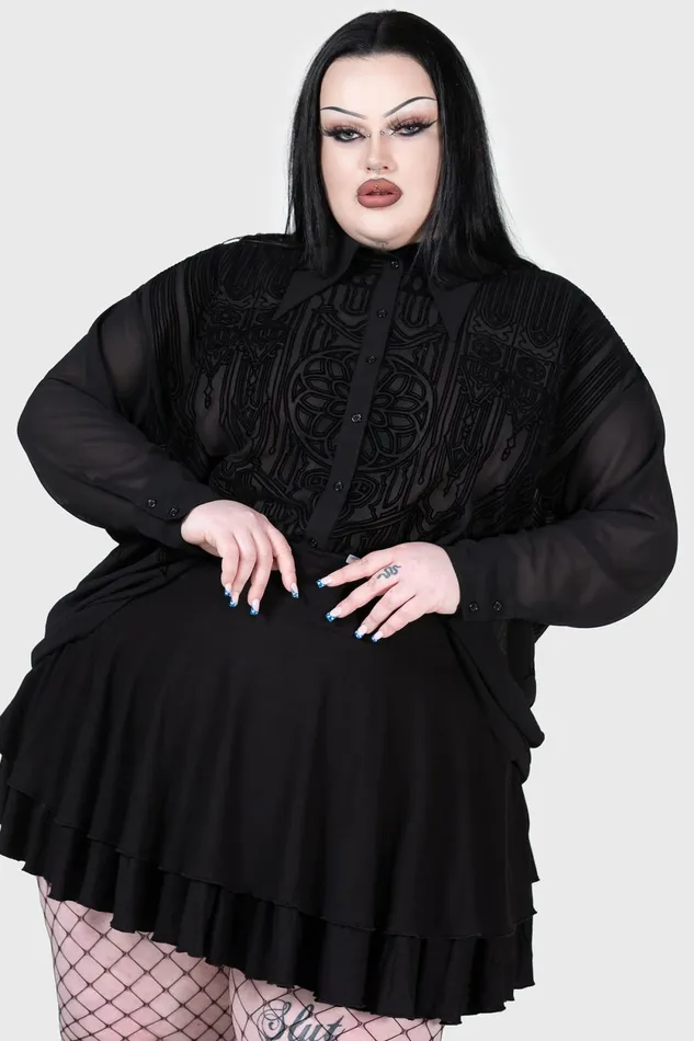 Women Shirts and Blouses Killstar Gates Of Hell Shirt
