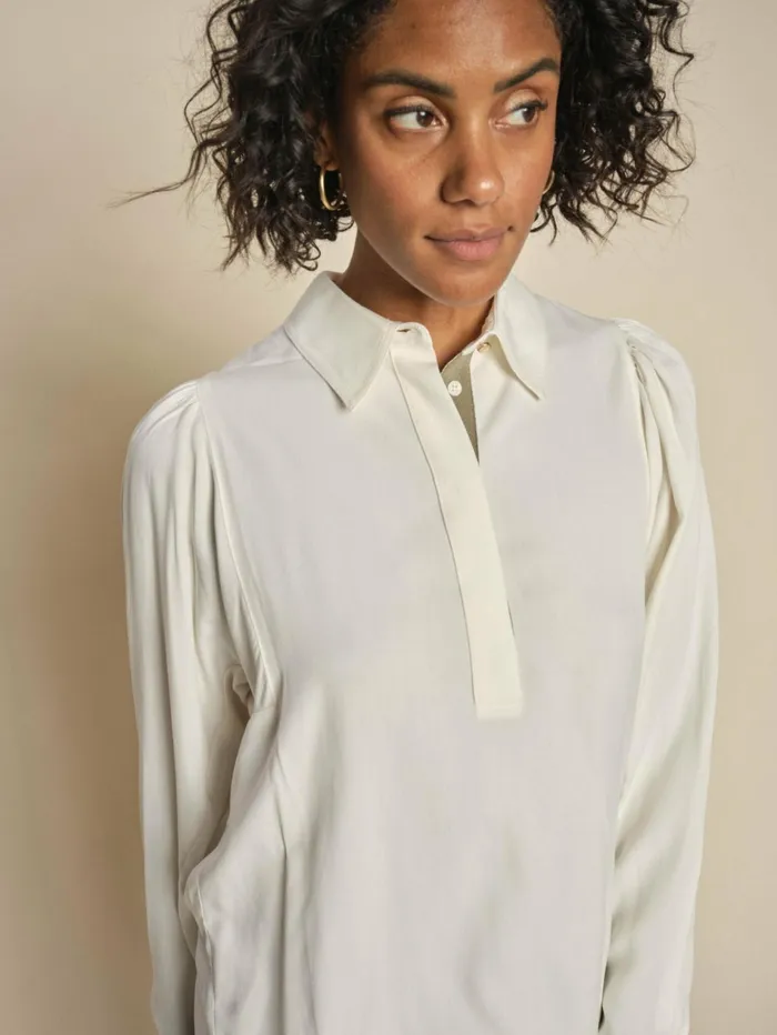 Women Shirts MOS MOSH MMEliana Mona Shirt Ecru