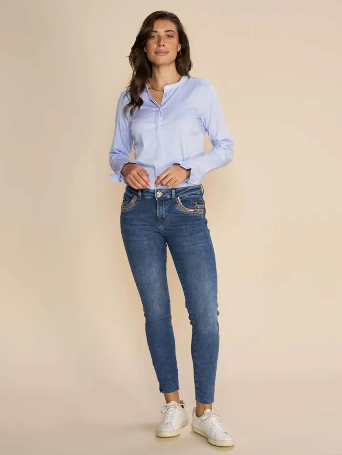 Women Shirts MOS MOSH MMMattie Shirt Light Blue