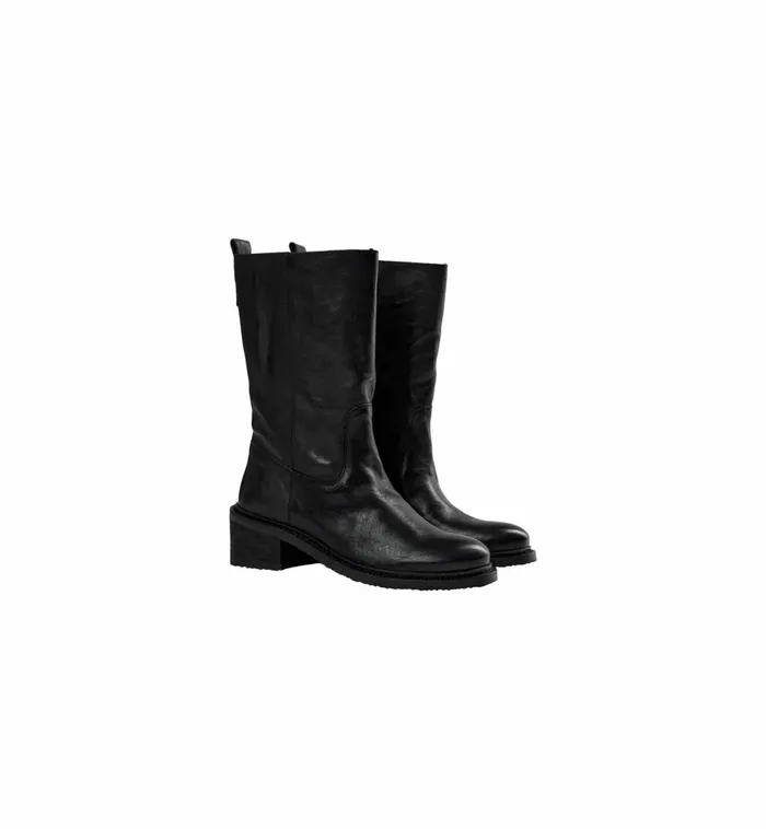 Women Shoes MOS MOSH MMMelbourne Mid Leather Boot Black