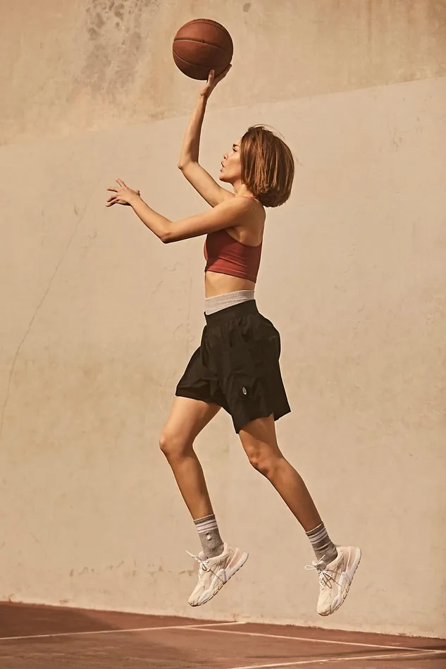 Women Shorts Free People Summer Moon Shorts Black