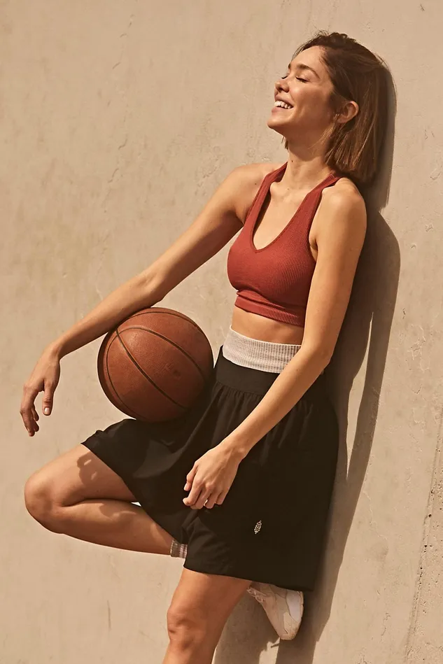 Women Shorts Free People Summer Moon Shorts Black