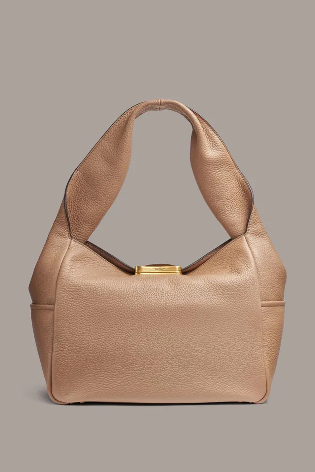 Women Shoulder And Hobo Bags Donna Karan AMAGANSETT SHOULDER BAG Toasted Almond Women Shoulder And Hobo Bags Donna Karan AMAGANSETT SHOULDER BAG Toasted Almond