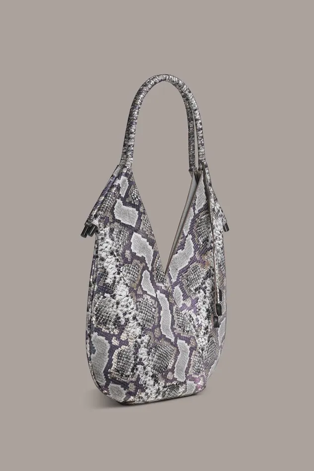 Women Shoulder And Hobo Bags Donna Karan BALDWIN MINI SHOULDER BAG Python
