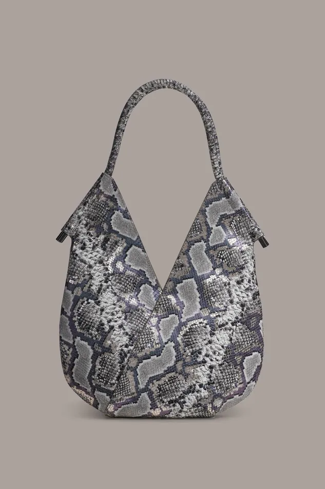 Women Shoulder And Hobo Bags Donna Karan BALDWIN MINI SHOULDER BAG Python