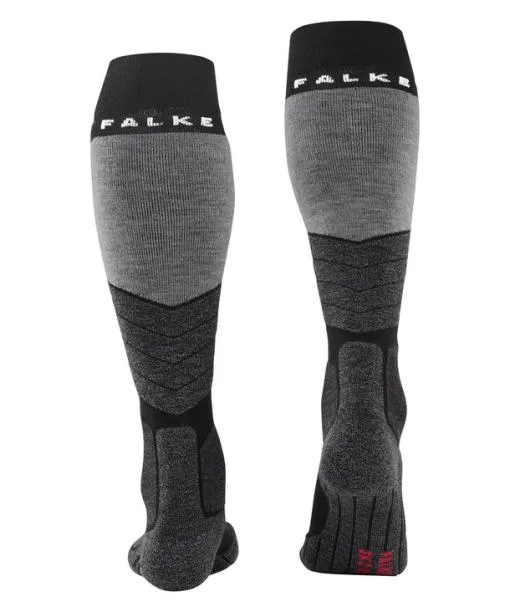 Women SK2 Intermediate Vegan Women Skiing Kneehigh Socks Black FALKE Ski Socks