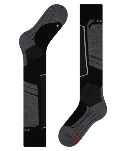 Women SK4 Advanced Women Skiing Kneehigh Socks Black FALKE Ski Socks