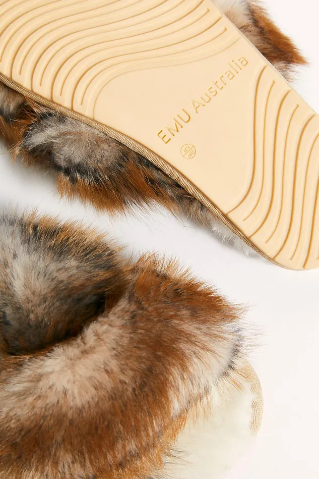 Women Slippers Free People Mayberry Lava Slippers Chestnut