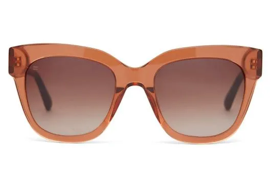 Women Sloane Terracotta Crystalbrown Gradient TOMS Sunglasses