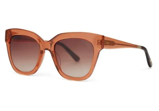 Women Sloane Terracotta Crystalbrown Gradient TOMS Sunglasses