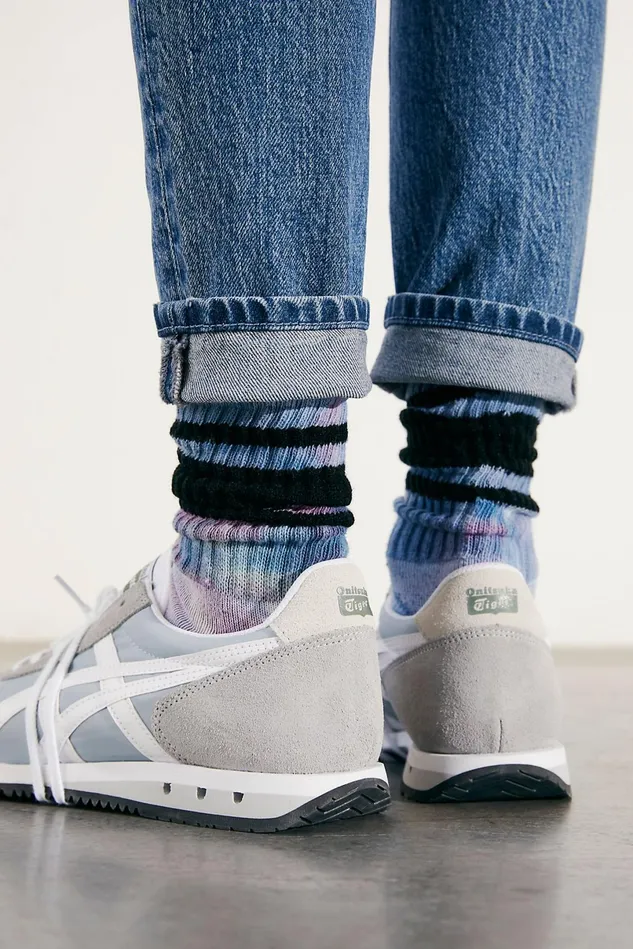 Women Sneakers Free People New York Sneakers Piedmont Grey White