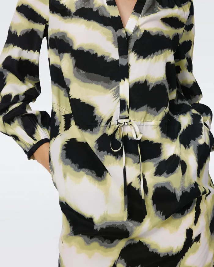 Women Sonoya Dress Wild Thing Shadow Green DVF Dresses