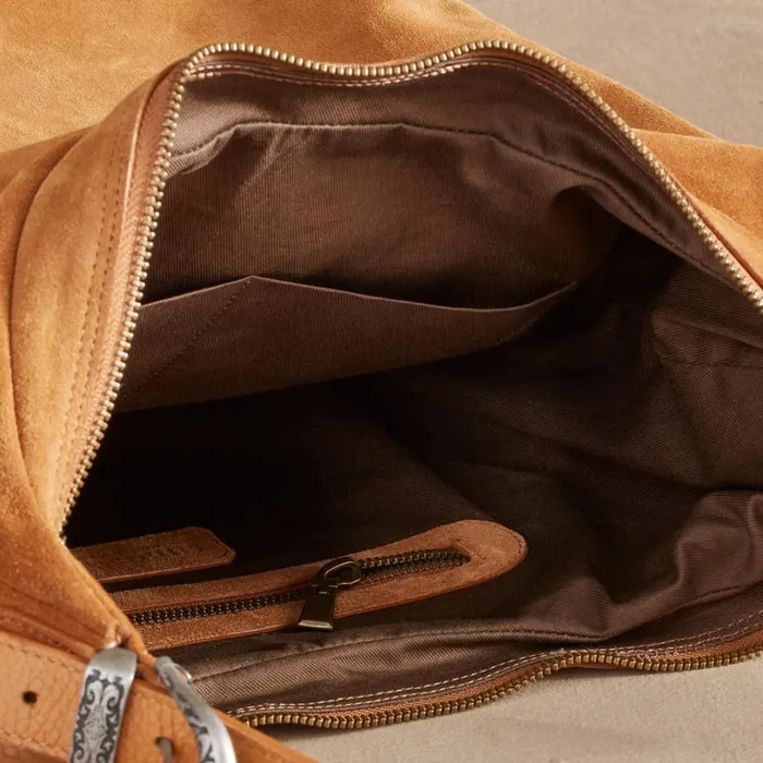 Women Sophia Buckle Bag Cognac Sundance Catalog Handbags