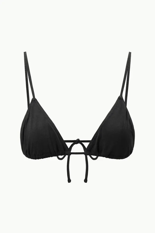 Women STAUD Bikinis ALEXIS TRIANGLE TOP BLACK Women STAUD Bikinis ALEXIS TRIANGLE TOP BLACK