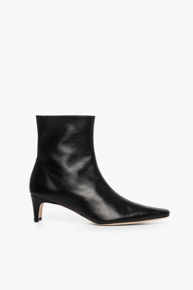 Women STAUD Boots WALLY ANKLE BOOT BLACK