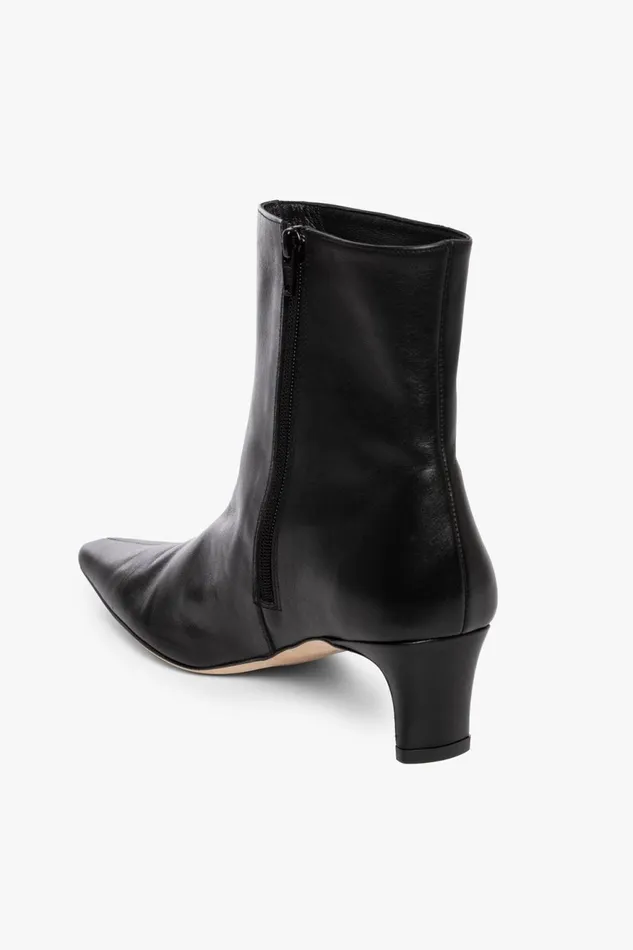 Women STAUD Boots WALLY ANKLE BOOT BLACK