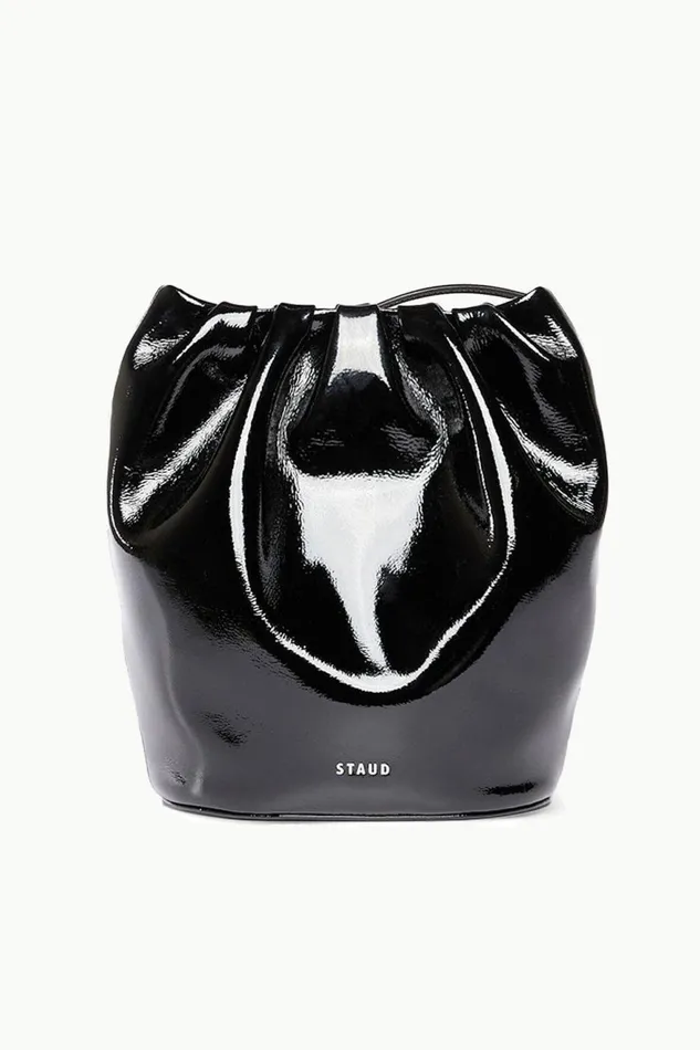 Women STAUD Bucket VALENTINA BUCKET BAG BLACK