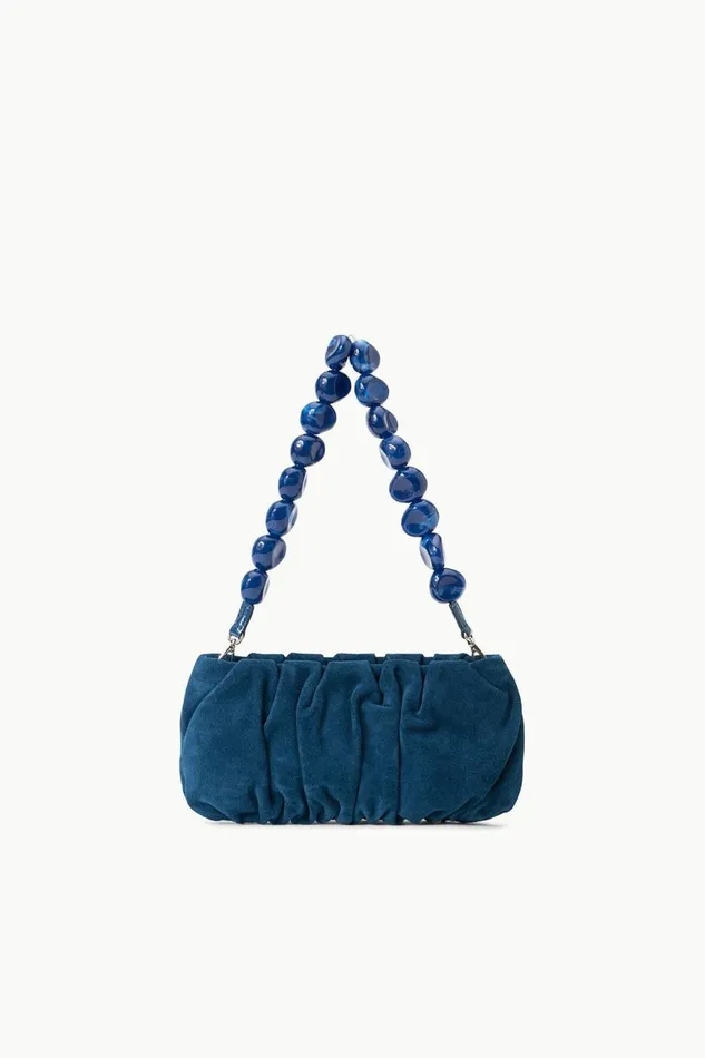 Women STAUD Clutches BEAN BAG INK BLUE